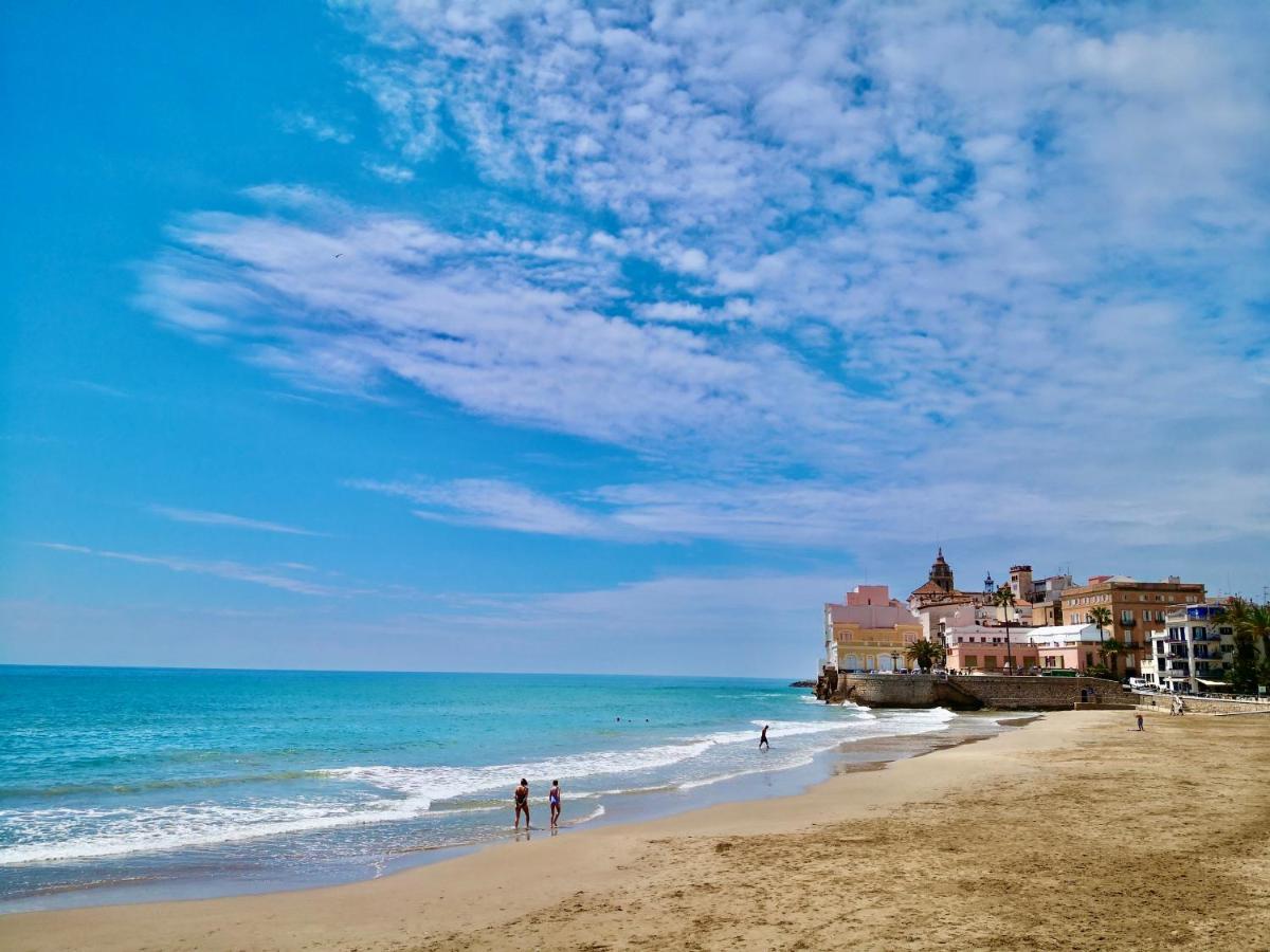 Privat Hotel Liberty Sitges Kültér fotó